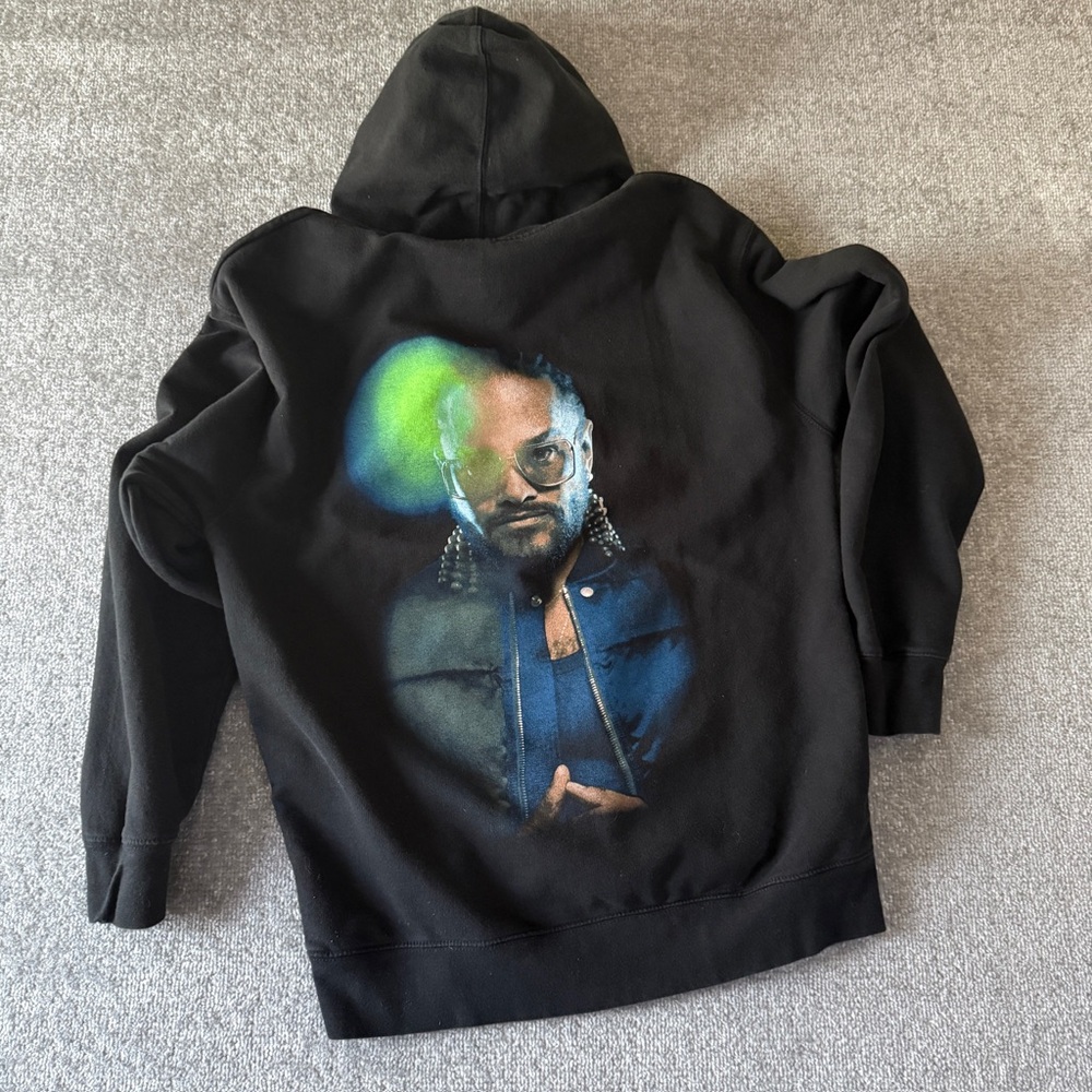 Maxwell "The Night Tour" Black Hoodie Sweatshirt Men's Large